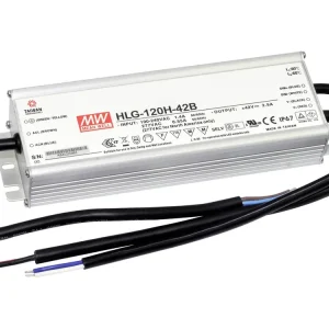 HLG-120H-42B Mean Well Stmívatelný zdroj LED 120W 42V | Populární