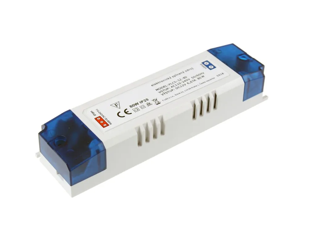LED zdroj PLCS 12V 80W vnitřní - Končí brzy