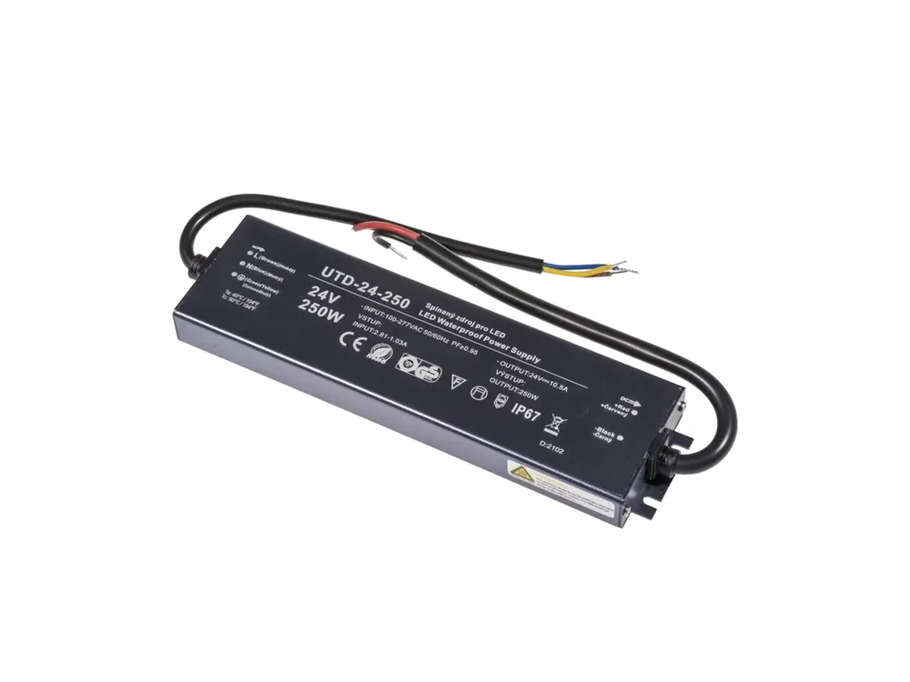 LED zdroj 24V 250W UTD-24-250 Záruka 5 let | Jen dnes