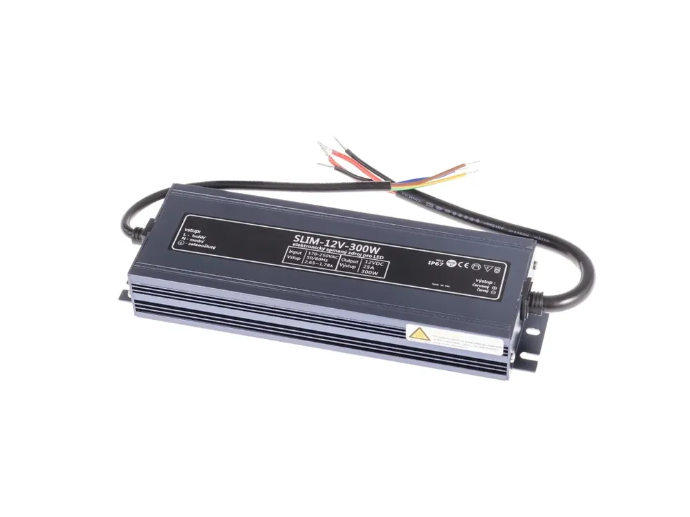 K dispozici - LED zdroj 12V 300W SLIM-12V-300W