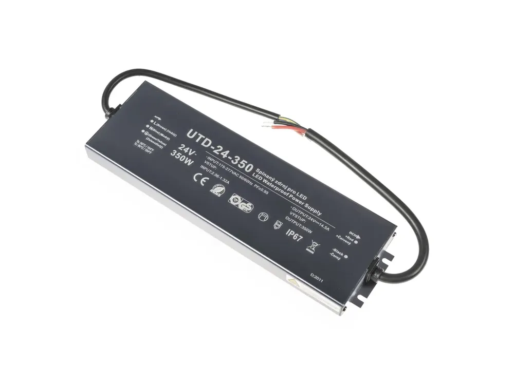 Objednat online | LED zdroj 24V 350W UTD-24-350 Záruka 5 let
