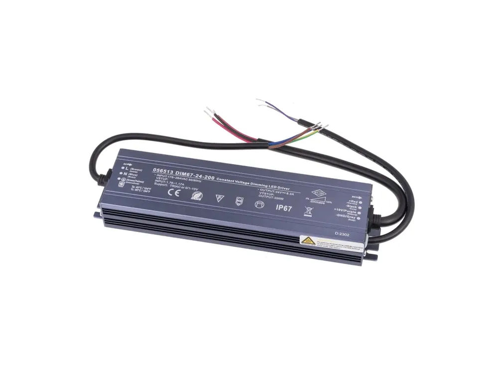 Neváhejte - Stmívatelný napěťový zdroj DIM67 24V 200W