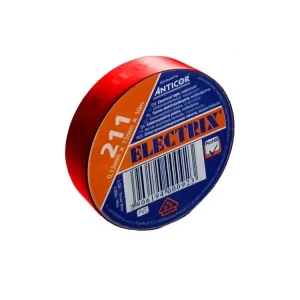 PÁSKA PVC ELECTRiX 15mmx10m červená - Pouze dnes