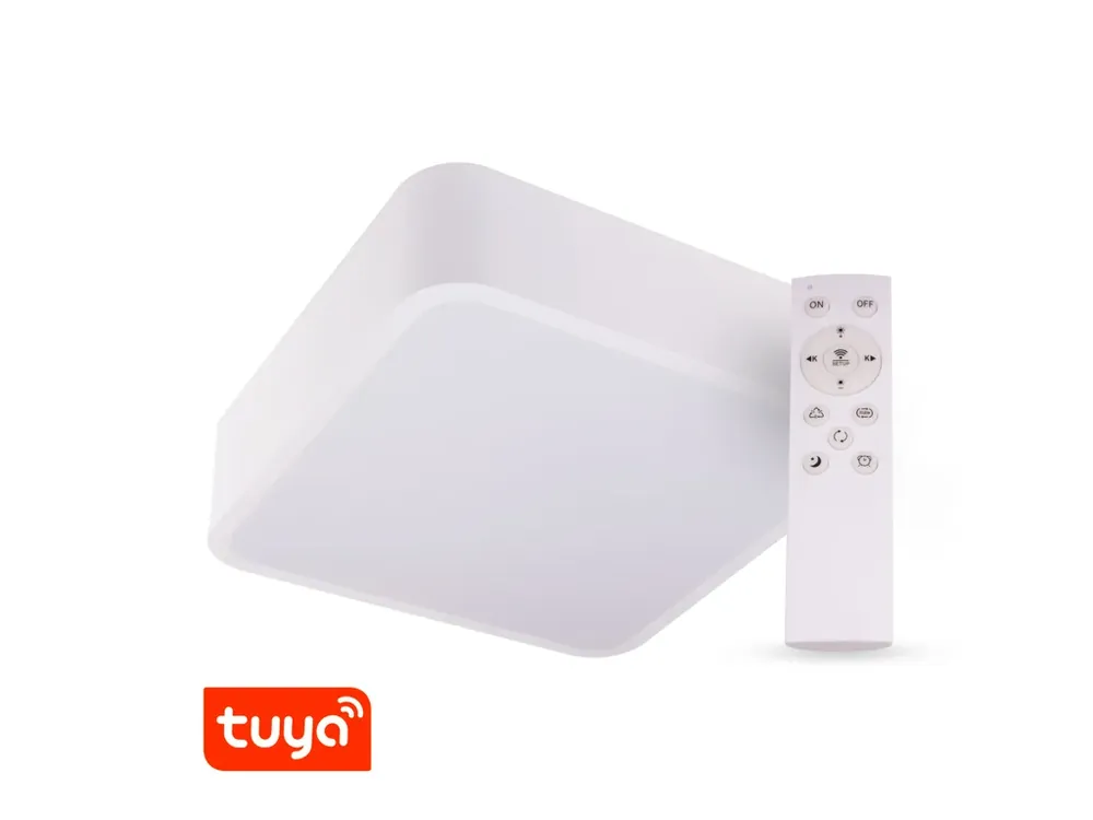 Objednejte nyní | SMART Tuya LED svítidlo RENDO 48W CCT hranaté bílé