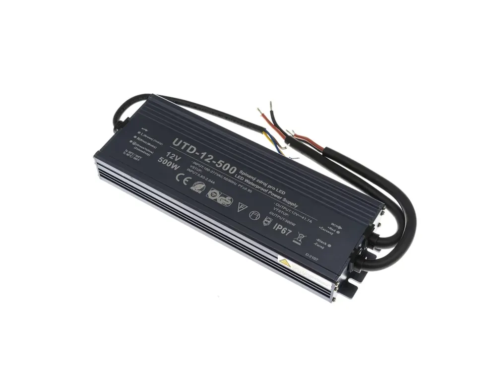 LED zdroj 12V 500W UTD-12-500 Záruka 5 let | Snadné vrácení