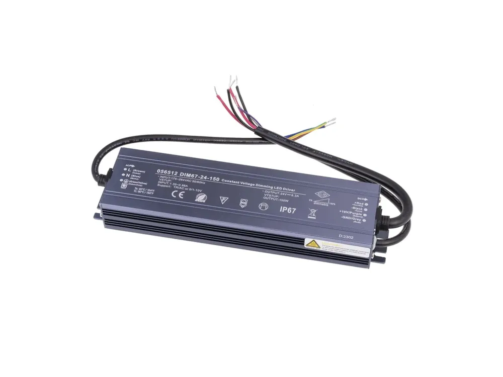 Stmívatelný napěťový zdroj DIM67 24V 150W - Nový produkt