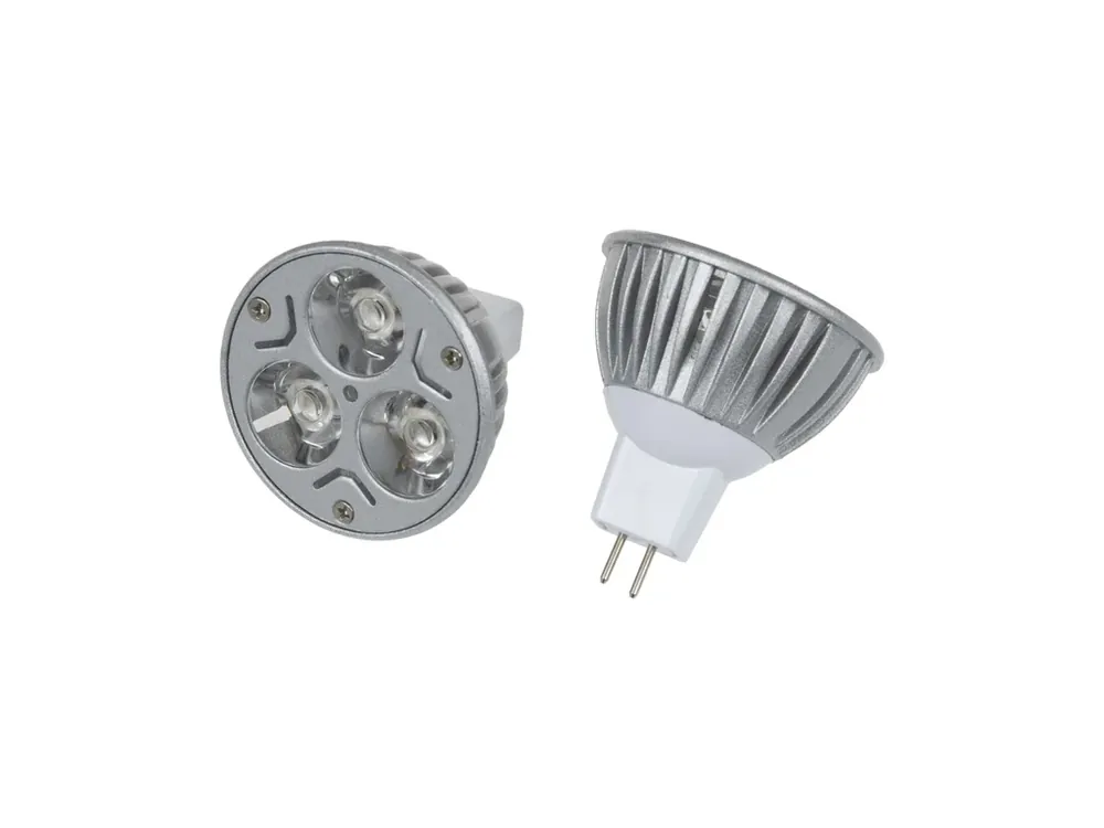 Barevná LED žárovka MR16 3x1W60 - Akční nabídka