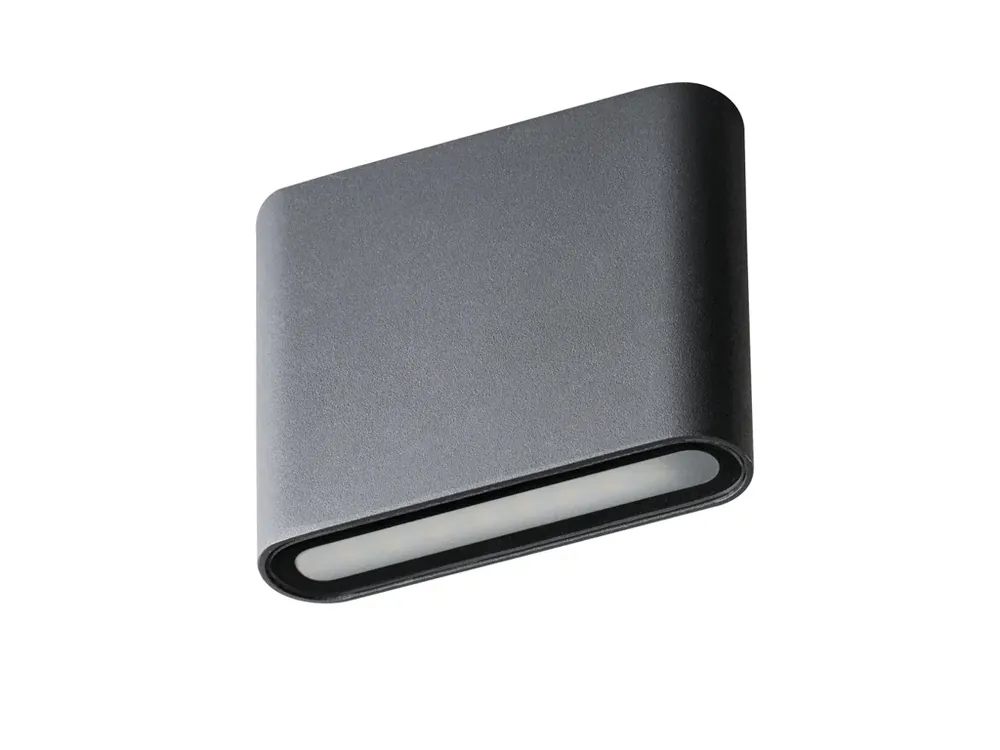 Přisazené LED svítidlo GARTO 8W-GR černé | Vysoká kvalita