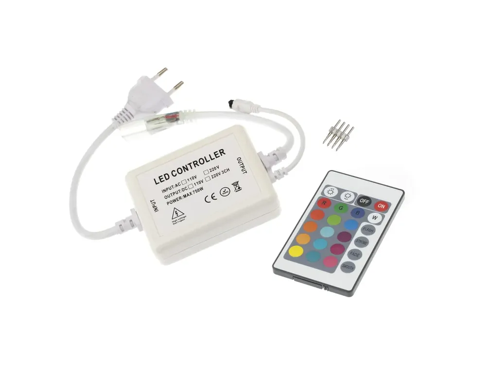 Akční nabídka | LED ovladač RGB 230V-IR24