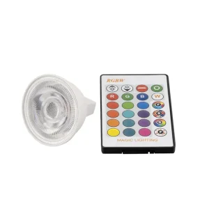 Tovární cena | LED žárovka RGBW MR16 3W 60°
