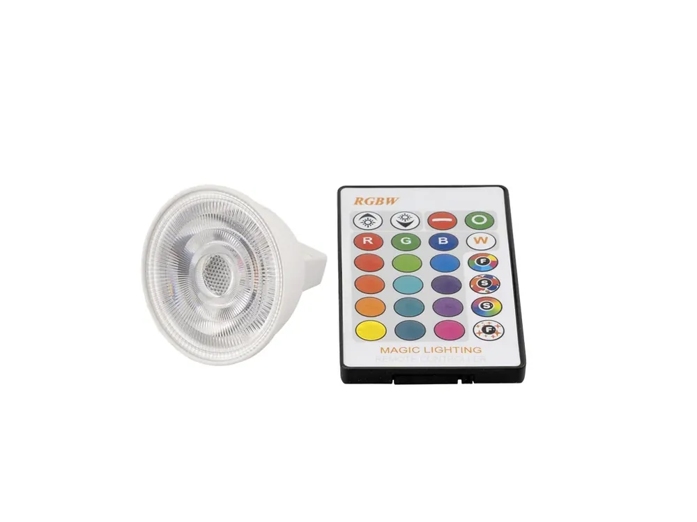 Tovární cena | LED žárovka RGBW MR16 3W 60°