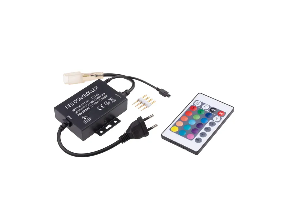 Snížená cena | LED ovladač NEON RGB 230V-IR24