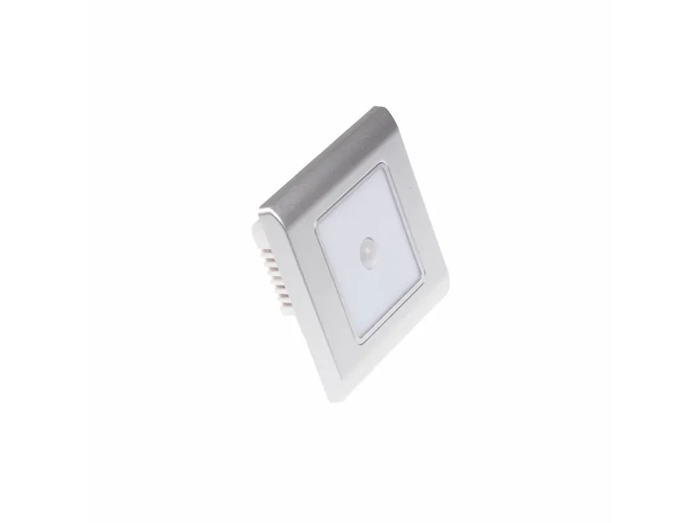 LED vestavné svítidlo PIR-RAN-S stříbrné - Zbývá pár kusů