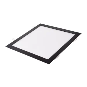 BSN24 LED panel 24W černý čtverec - Jen pár kusů