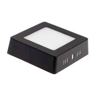 BPS6 LED panel 6W přisazený černý čtverec - Právě uvedeno na trh