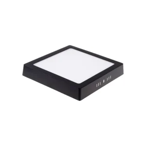 BPS12 LED panel 12W přisazený černý čtverec - Prémiová kvalita