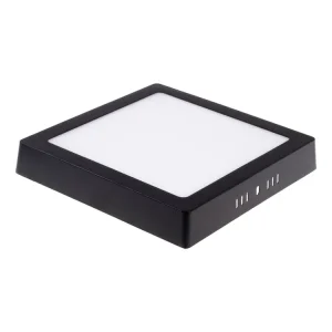 BPS24 LED panel 24W přisazený černý čtverec - Poslední šance