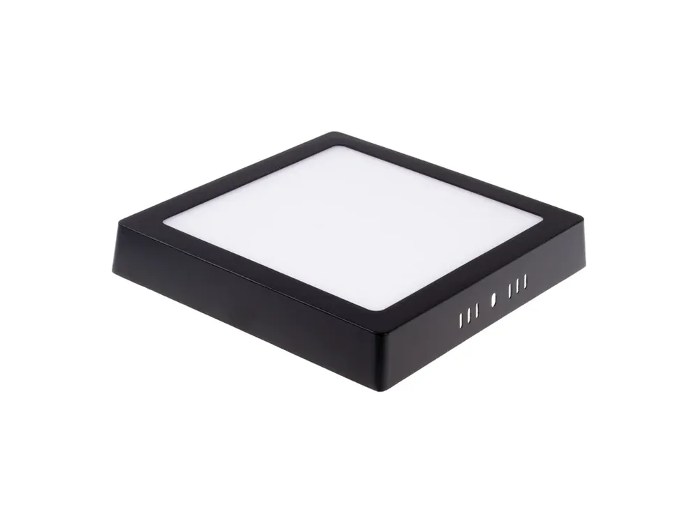 BPS24 LED panel 24W přisazený černý čtverec - Poslední šance