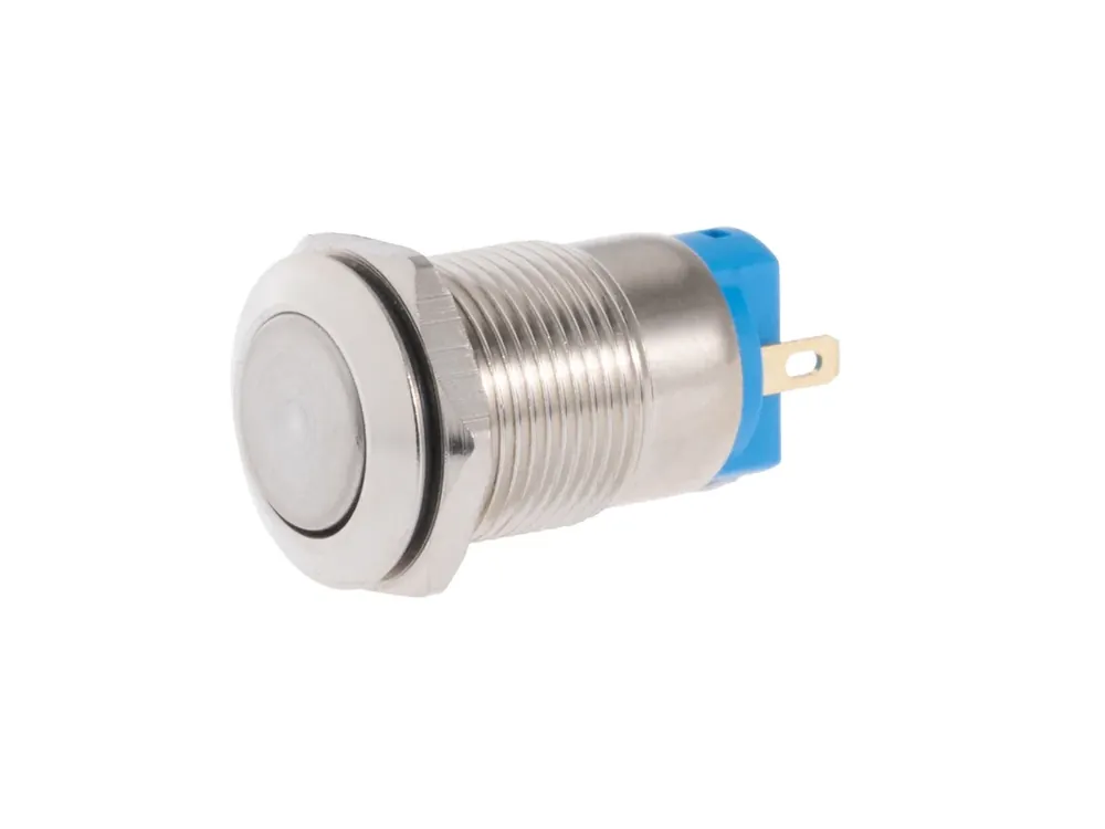 Přímo z výroby - Tlačítkový vypínač M12 250V/5A kovový