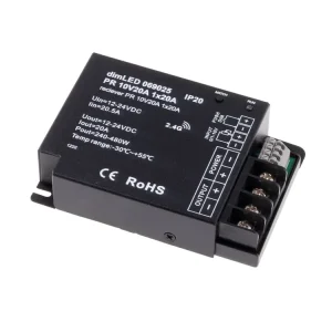 Zlevněno - Přijímač dimLED PR 10V20A