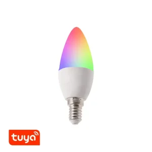 Speciální cena | SMART LED žárovka E14 Tuya RGBCCT TU5W