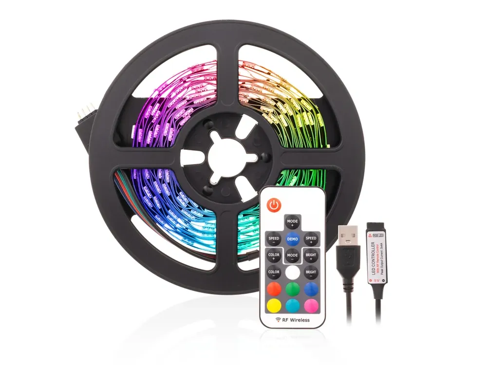 Koupit nyní - Sada LED pásku USB RGB 4m 20W