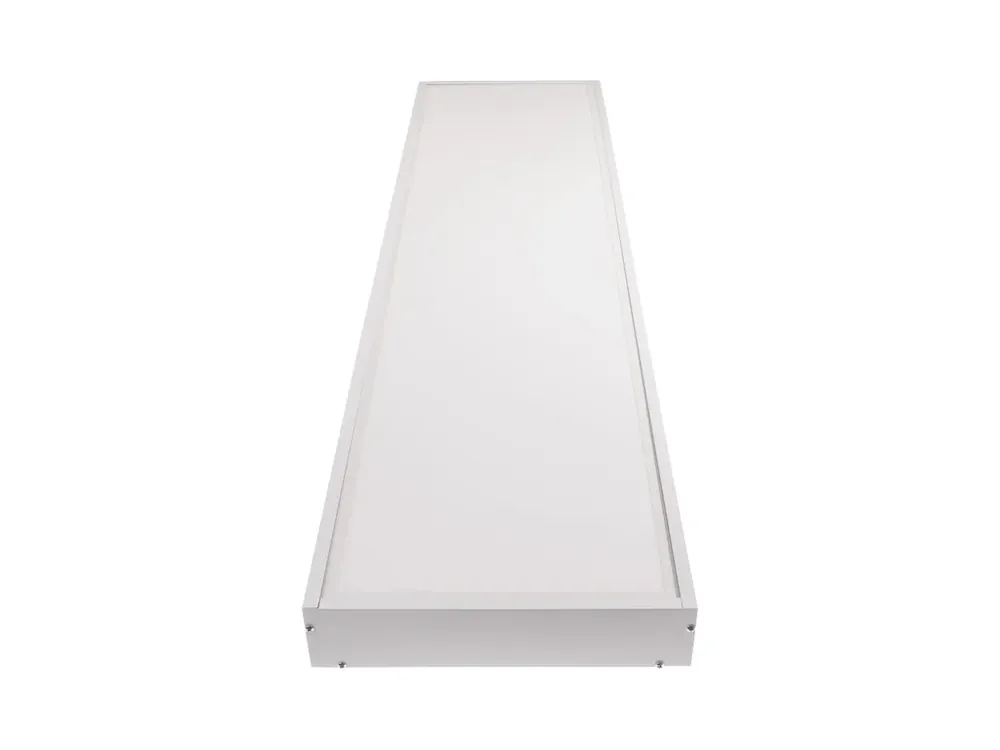 Rám LED panelu 30x120cm 65mm pro přisazení bílý - Novinka