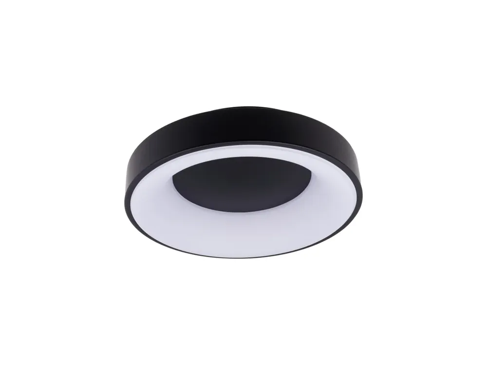 LED svítidlo ZULU 48W CCT kulaté černé stropní | Super nabídka