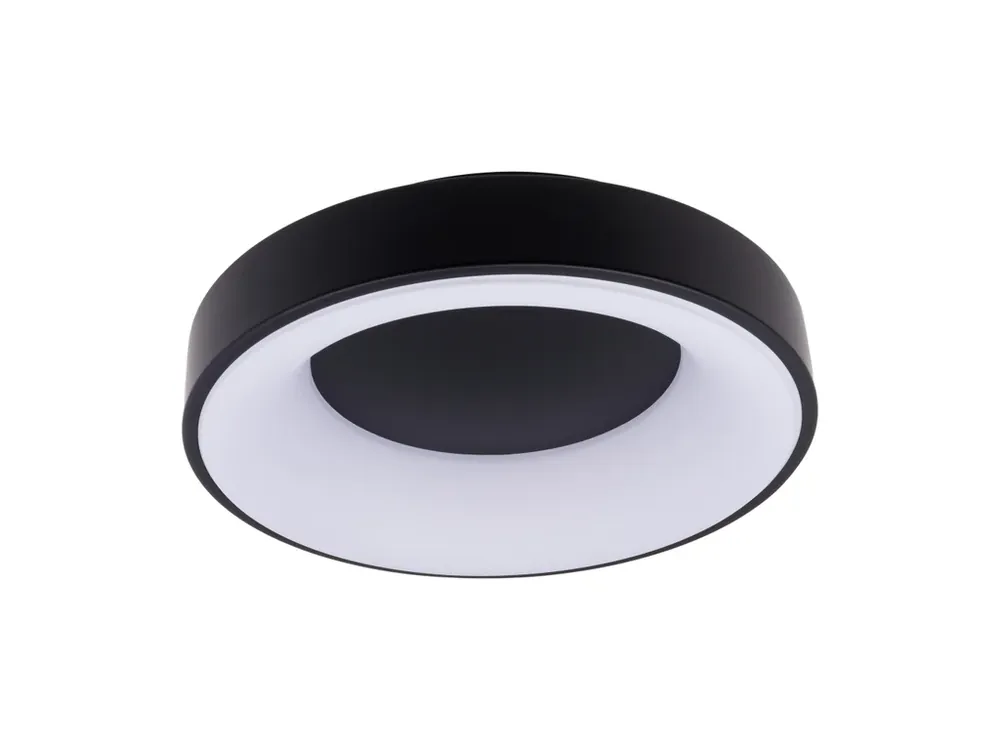 LED svítidlo ZULU 60W CCT kulaté černé stropní | Populární