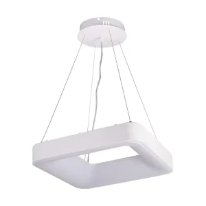 Koupit online - LED svítidlo ZULU 48W CCT hranaté bílé závěsné