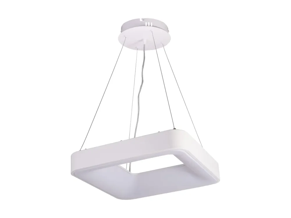 Koupit online - LED svítidlo ZULU 48W CCT hranaté bílé závěsné