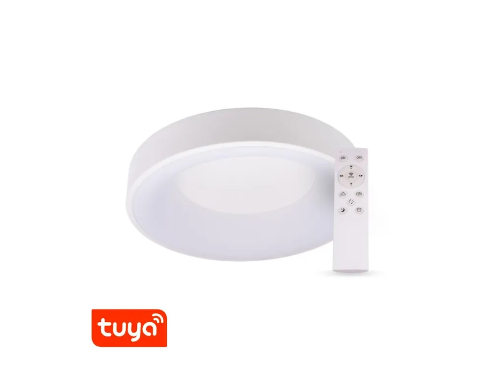 SMART Tuya LED svítidlo ZULU 48W CCT kulaté bílé | Končí brzy