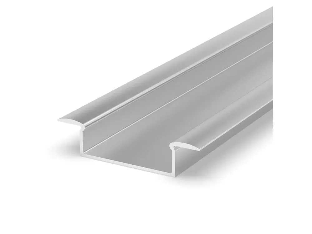 Populární | LED profil P14-1 stříbrný vestavný