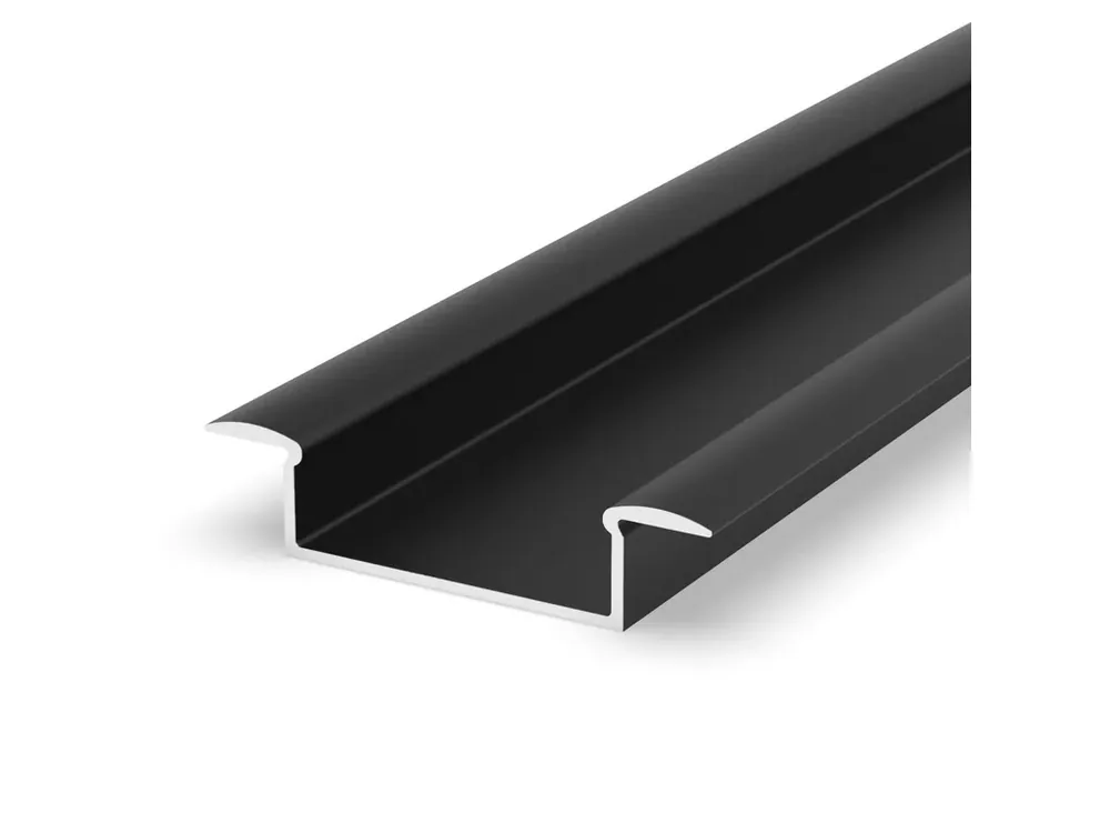 LED profil P14-1 černý vestavný | Rychlé doručení