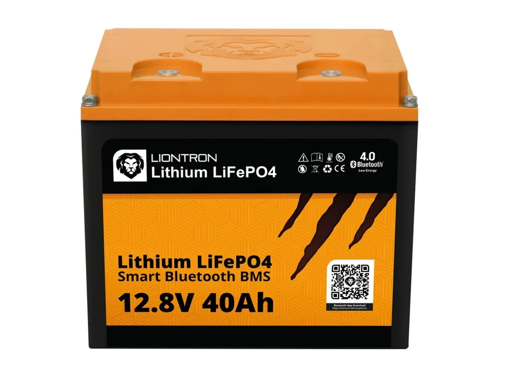 Speciální nabídka - LIONTRON LiFePO4 12,8V 40Ah LX smart BMS s Bluetooth LISMART1240LX