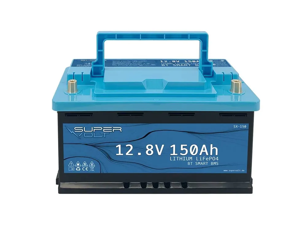 Oblíbený produkt - SuperVolt 150Ah 12,8V Supervolt LiFePO4 150Ah 12,8V lithiová baterie