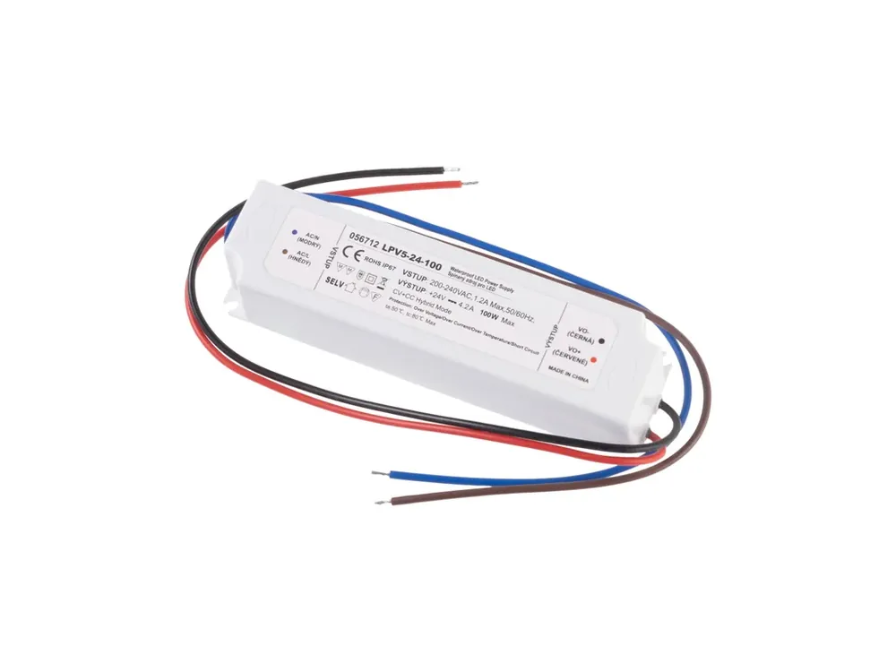 LED zdroj 24V 100W LPV5-24-100 Záruka 5 let - Sleva navíc