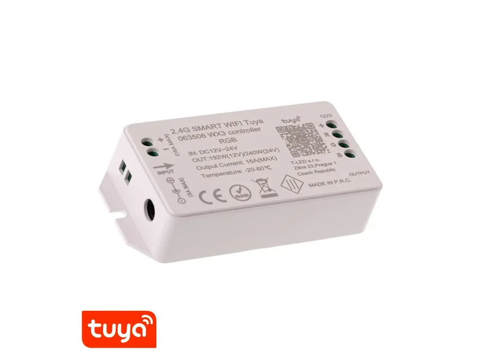 SMART WIFI Tuya ovladač WX3 RGB - Novinka