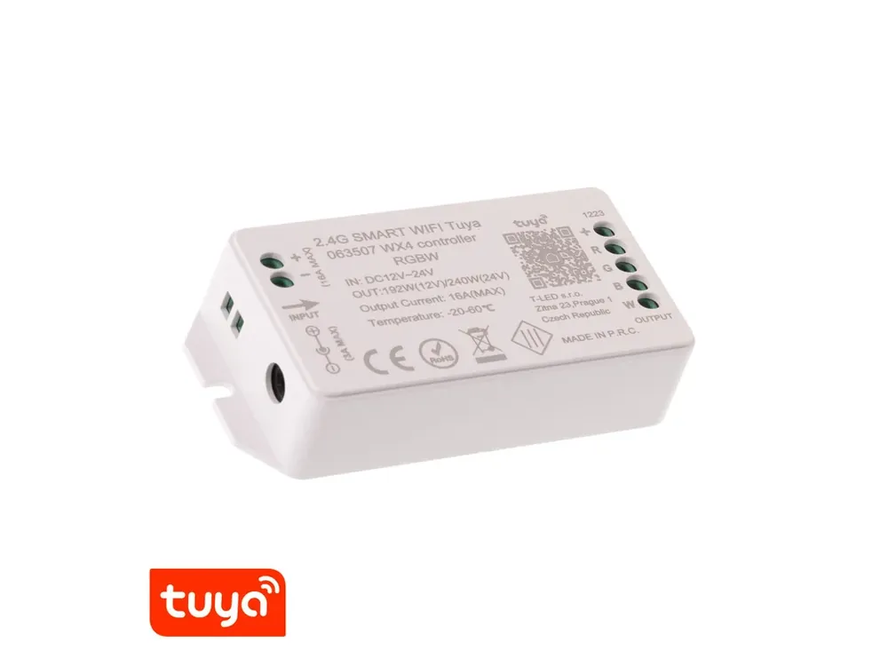 Špičková kvalita | SMART WIFI Tuya ovladač WX4 RGBW