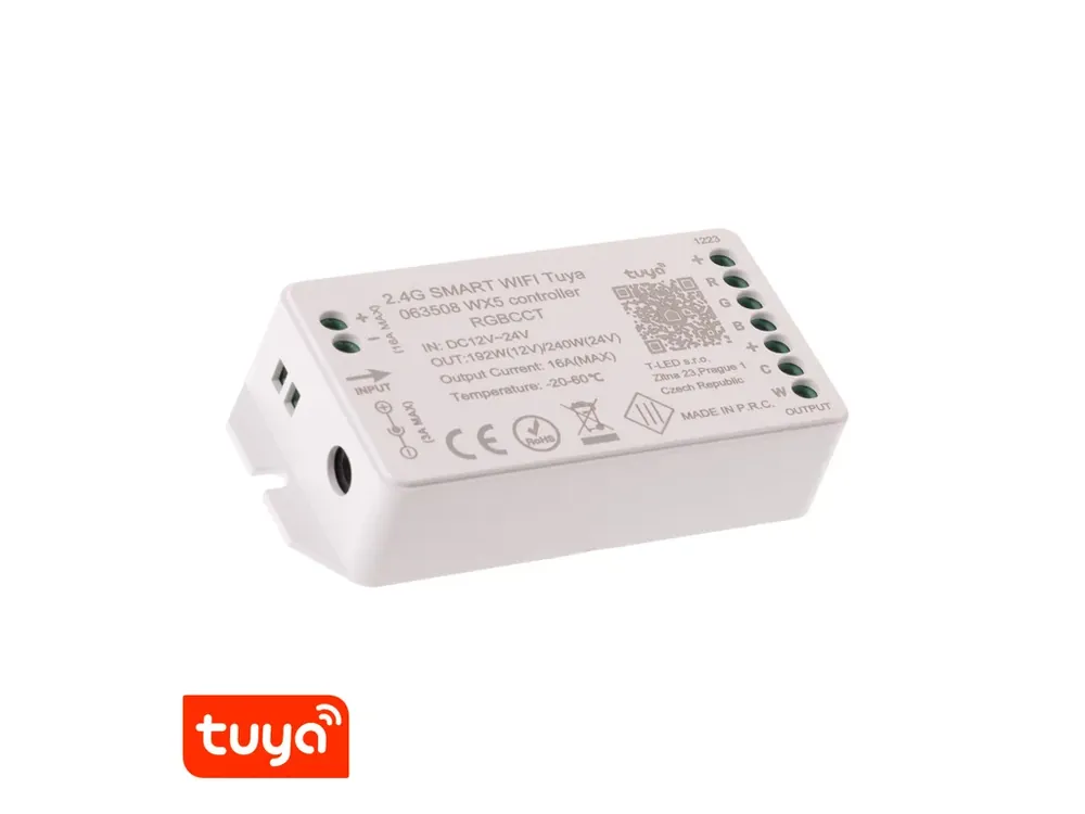 Objednejte dnes | SMART WIFI Tuya ovladač WX5 RGBCCT