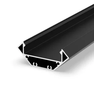 Velmi oblíbený produkt - LED profil P3-3 černý rohový