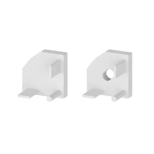 Velká sleva | Pár koncovek profilu P3-5 šedé