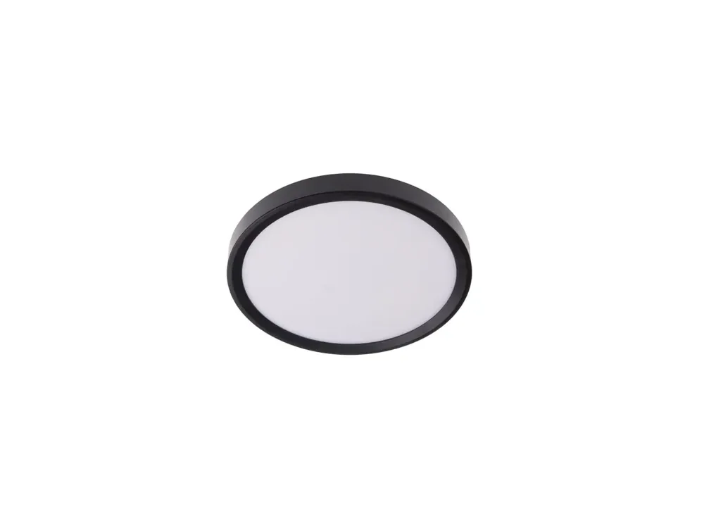LED panel PANKA 18W CCT černé kulaté stropní | Skvělé hodnocení