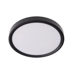 Téměř vyprodáno | LED panel PANKA 40W CCT černé kulaté stropní