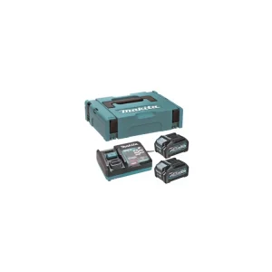 sada Li-ion XGT 40V 2xBL4040+DC40RA+Makpac STOP | Neváhejte