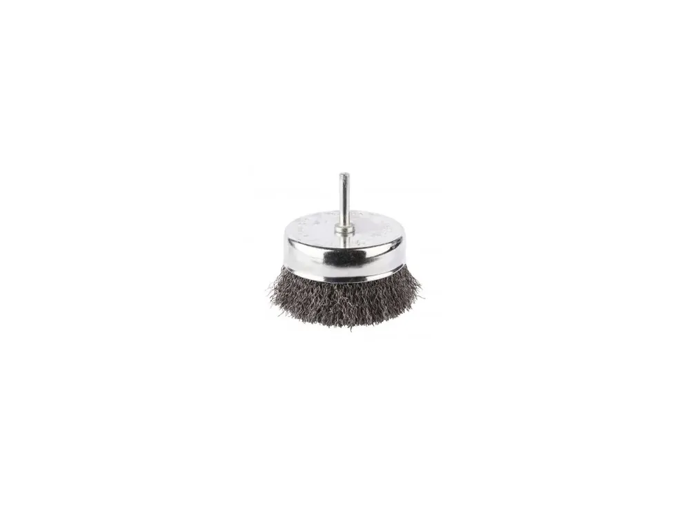 miskovitý kartáč z ocelového drátu,válcová stopka,80x6mm | Akční sleva