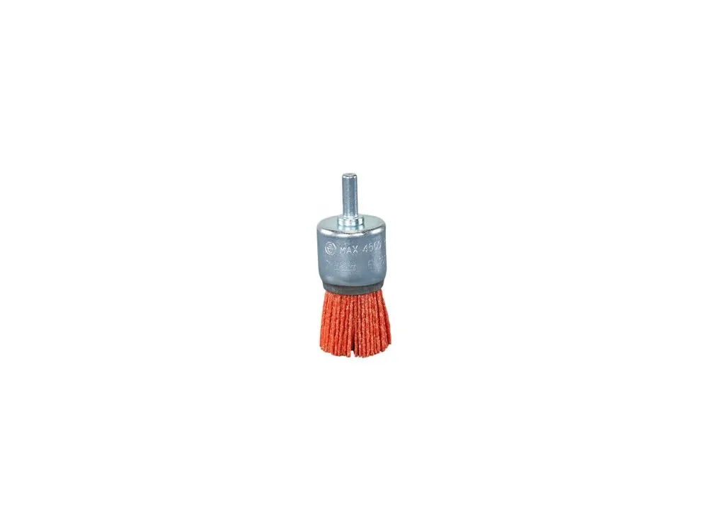 Velmi oblíbený produkt - štetcový kartáč z nylonu,hrubý,válcová stopka,30mm