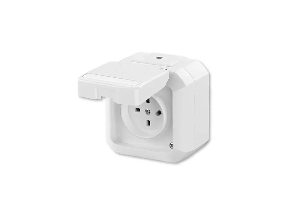 Zásuvka technická dle ČSN 35 4517, vzor D, plast, IP54 - K objednání
