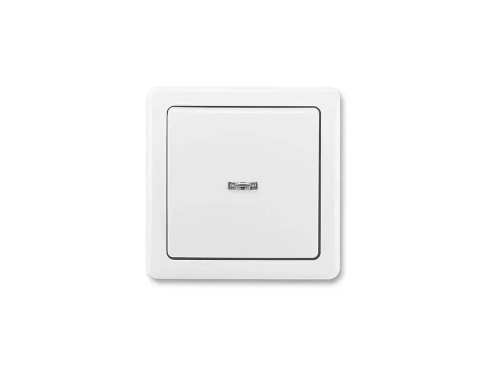 Ovládač zapínací kompletní ř.1/0So, 10A, 250 V AC, včetně doutnavky - Nyní k dispozici