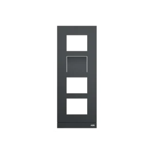 Kryt VIDEO tabla, velikost 1/4 (135 mm), antracit | Skladem